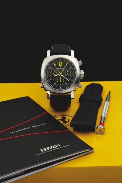 ferrari panerai f6657 bb1190644|Panerai Panerai for Ferrari RATTRAPANTE F6657 .